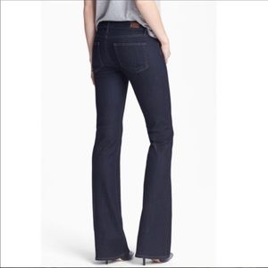 Paige Skyline Boot Jeans Dark Wash Size 30